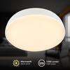 BRILONER Nikan stropní svítidlo pr.28,5 cm - 12W, 1200lm, LED, 3000K teplá bílá, bílé 3875016