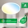 BRILONER Tava A svítidlo LED panel pr.42 cm - 14W, 3000lm, energetická třída A, stmívatelné, CCT, bílé 3884016