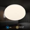 BRILONER Mojo stropní svítidlo pr.27 cm - 12W, 1300lm, LED, teplá bílá, IP54, bílé 3891016