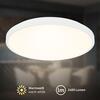 BRILONER Competo stropní svítidlo pr.33 cm - 22W, 2400lm, LED, teplá bílá, bílé 3903016