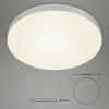 BRILONER LED stropní svítidlo, pr. 38,7 cm, 24,5 W, stříbrná BRI 7068-014