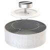 BRILONER textilní stropní svítidlo, pr. 30 cm, max. 40 W, bílé BRILO 3375-026