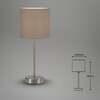 BRILONER Stolní lampa, max. 25 W, 38,5 cm, taupe BRILO 7002011