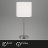 BRILONER Stolní lampa, max. 25 W, 38,5 cm, bílé BRILO 7002-016