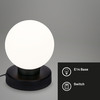 BRILONER Stolní lampa, 15,7 cm, max. 25 W, černá BRILO 7021-015