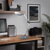 BRILONER CCT LED stolní lampa na psací stůl, pr. 20 cm, 9 W, antracit BRILO 7027-015