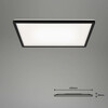 BRILONER CCT svítidlo LED panel, 42 cm, 22 W, 3000 lm, černá BRILO 7060-015