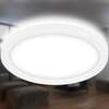 BRILONER Slim svítidlo LED panel, pr. 19 cm, 1400 lm, 12 W, bílé BRILO 7150416