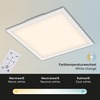 BRILONER RGB LED stropní svítidlo, noční světlo, stmívatelné BRILO 7152-016