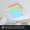 BRILONER RGB LED stropní svítidlo, noční světlo, stmívatelné BRILO 7152-016