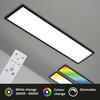 BRILONER RGB CCT svítidlo LED panel, 119,6 cm, 40 W, 4100 lm, černá BRILO 7154-015