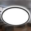 BRILONER Slim svítidlo LED panel, pr. 29,3 cm, 18 W, černá BRILO 7155415