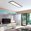 BRILONER CCT svítidlo LED panel, 100 cm, 24 W, 2600 lm, černá BRILO 7167-015