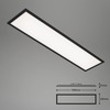 BRILONER CCT svítidlo LED panel, 100 cm, 24 W, 2600 lm, černá BRILO 7167-015