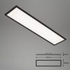 BRILONER CCT svítidlo LED panel, 100 cm, 24 W, 2600 lm, černá BRILO 7167015