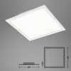 BRILONER CCT svítidlo LED panel, 45 cm, 2400 lm, 24 W, bílé BRILO 7179-016