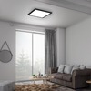 BRILONER Slim svítidlo LED panel, 29,5 cm, 12W , černá BRILO 7191-015