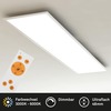 BRILONER CCT svítidlo LED panel, 119,5 cm, 3800 lm, 36 W, bílé BRILO 7196-016