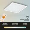 BRILONER Hvězdné nebe svítidlo LED panel, 29,5 cm, 1800 lm, 18 W, bílé BRILO 7301-016