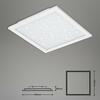 BRILONER Hvězdné nebe svítidlo LED panel, 45 cm, 2500 lm, 23 W, bílé BRILO 7302-016