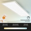 BRILONER Hvězdné nebe svítidlo LED panel, 119,5 cm, 3800 lm, 36 W, bílé BRILO 7304-016
