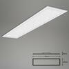 BRILONER Hvězdné nebe svítidlo LED panel, 119,5 cm, 3800 lm, 36 W, bílé BRILO 7304-016