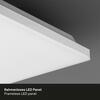 BRILONER Bezrámečkový LED panel, 59,5 cm, 3800 lm, 38 W, bílé BRILO 7376-216