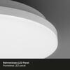 BRILONER Bezrámečkový LED panel, pr. 30 cm, 1600 lm, 12 W, bílé BRILO 7377-016