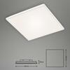 BRILONER Bezrámečkový LED panel, 45 cm, 2800 lm, 24 W, bílé BRILO 7378-116