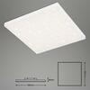 BRILONER CCT svítidlo LED panel, 59,5 cm, 38 W, bílé BRILO 7381-216