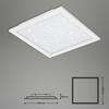 BRILONER Hvězdné nebe svítidlo LED panel, 45 cm, 2200 lm, 22 W, bílé BRILO 7391-016