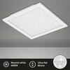 BRILONER Hvězdné nebe svítidlo LED panel, 59,5 cm, 4100 lm, 38 W, bílé BRILO 7392-016