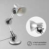 BRILONER Stolní lampa, pr. 15,5 cm, max. 25 W, stříbrná BRILO 7394-014