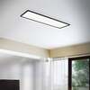 BRILONER Ultraplochý LED panel s přímým a nepřímým osvětlením, 29,3 cm, LED, 22 W, 3000 lm, černá BRILO 7402415