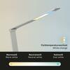 BRILONER CCT-LED stolní lampa na psací stůl, 83 cm, 12 W, 680 lm, stříbrná BRILO 7414-014