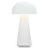 BRILONER LED nabíjecí stolní lampa 28 cm 2,6W 300lm bílé IP44 BRILO 7421016