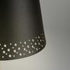 BRILONER LED nabíjecí stolní lampa 38 cm 2,6 W 280lm černá-dřevo IP44 BRILO 7438-114