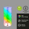 BRILONER LED nabíjecí stolní lampa, 21,5 cm, 2,3W, 65lm transparentní BRILO 7463010