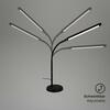BRILONER LED stolní lampa, 37 cm, paměť, 6W, 600lm, černá BRILO 7472015