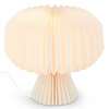 BRILONER Papírová stolní lampa 25 cm 1x E14 max. 6 W bílé BRILO 7493016