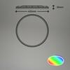 BRILONER B smart RGB/W-svítidlo LED panel, pr. 42 cm, 22 W, 2700 lm, bílé BRILO 7494-016
