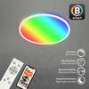 BRILONER B smart RGB/W-svítidlo LED panel, pr. 42 cm, 22 W, 2700 lm, bílé BRILO 7494-016