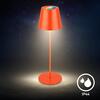BRILONER Calida stolní lampička - 2,5W, 200lm, nabíjecí, LED, stmívatelné, RGBW, uchycení na láhev, oranžová 7510012