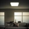 BRILONER Tava LED stropní svítidlo, ploché, přímé a nepřímé osvětlení, 1900 lm, 16 W, bílé, 24x24 cm 7516416