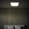 BRILONER Tava LED stropní svítidlo, ploché, přímé a nepřímé osvětlení, 1900 lm, 16 W, bílé, 24x24 cm 7516416