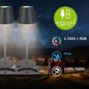 BRILONER Cilano 3ks RGBW stolní bezdrátová lampa, vč. nabíjecí základny, IP44, antracit 7517035