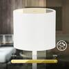 BRILONER Sigo LED stolní lampička bezdrátová IP44, stmívatelné, s nabíjecí základnou, bílé 7521016