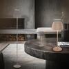 BRILONER Nabíjecí stolní lampa Riffle - 36,5 cm, 2W, 200lm, IP44, bezdrátová, LED, stmívatelná, dotykový vypínač, béžová 7553011
