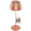 BRILONER Nabíjecí stolní lampa Riffle - 36,5 cm, 2W, 200lm, IP44, bezdrátová, LED, stmívatelná, dotykový vypínač, měď 7553013