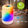 BRILONER Nubsi stolní lampička - 2,8W, 280lm, nabíjecí, LED, stmívatelné, RGB+W, béžová mat 7554011